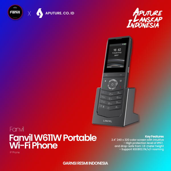 Fanvil W611W Portable Wi-Fi Phone